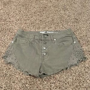 Women’s Olive Green Shorts